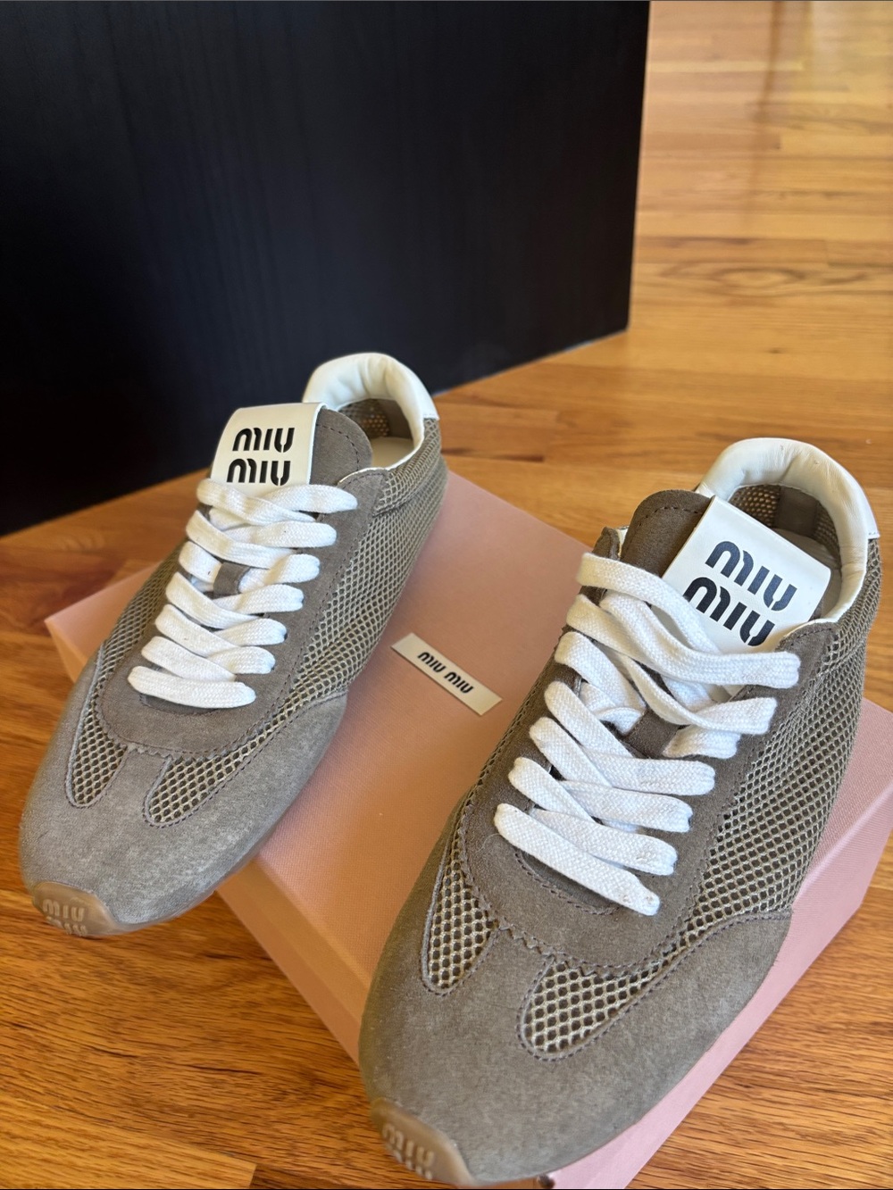Miu Miu green sneaker